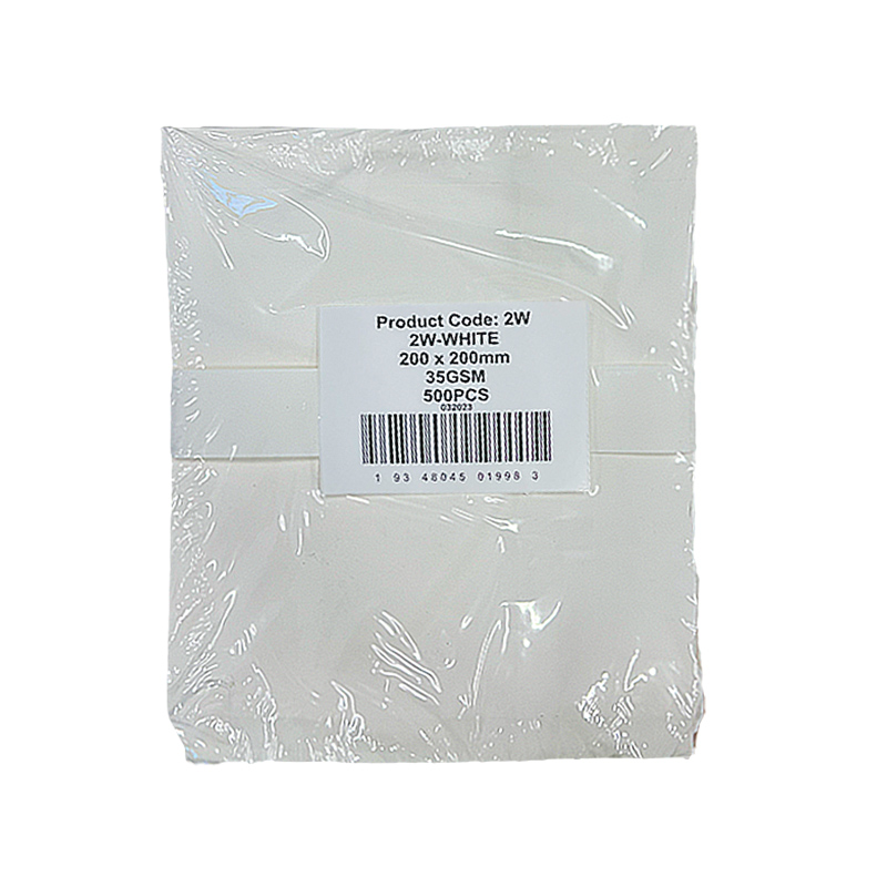 BAGS WHITE 2SQ 500PCS