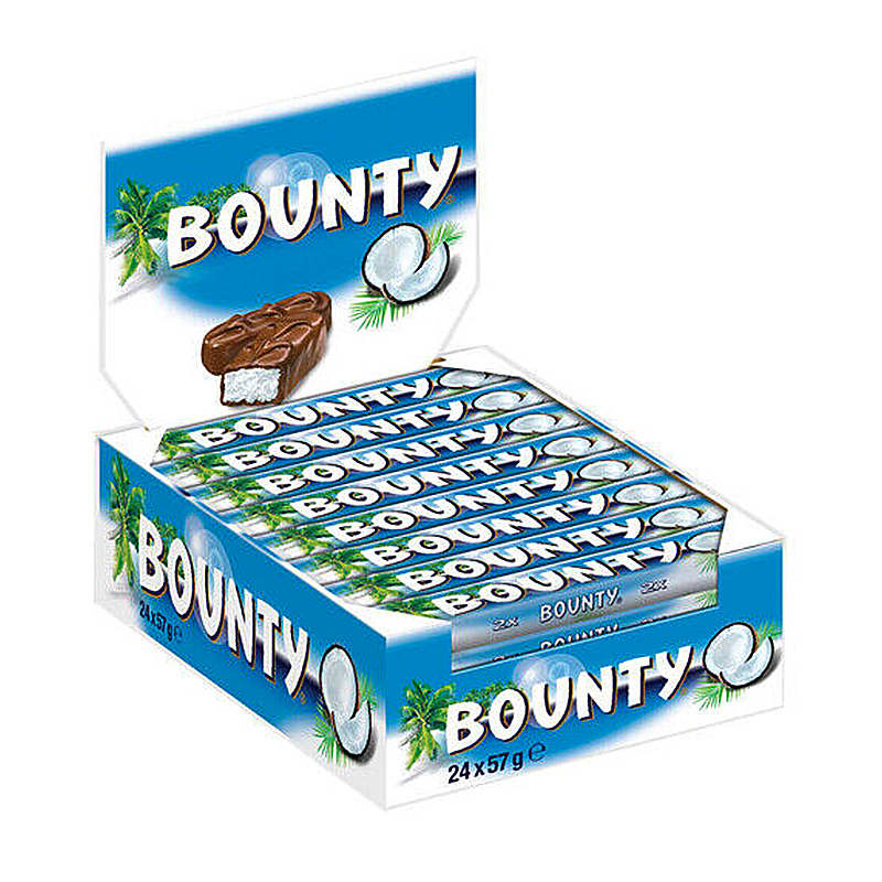 BOUNTY TWIN BAR (56G*24)x6
