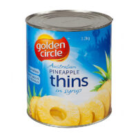 PINEAPPLE THINS SLICED GCIRCLE 3.2KG*3