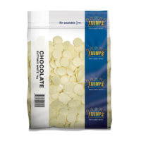 TRUMPS CHOCOLATE BUTTONS WHITE 10X1KG
