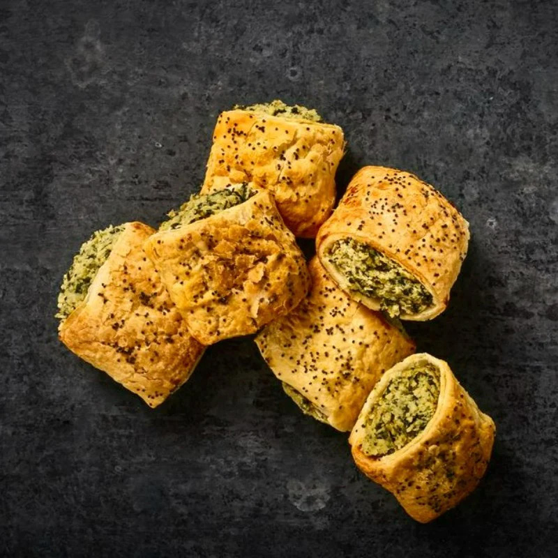 BOSCASTLE SPINACH & RICOTTA PARTY ROLLS (48X50GM)