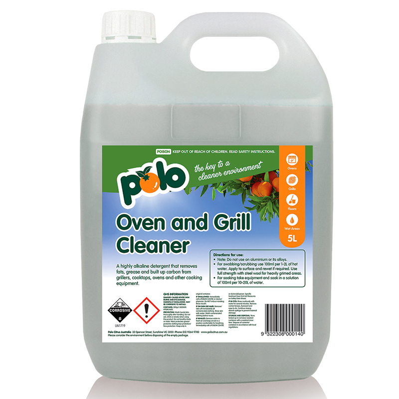 OVEN & GRILL CLEANER POLO 5L*4