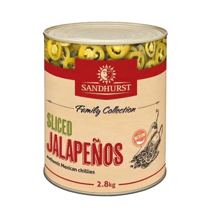 SLICED JALAPENOS SANDHURST A10*6